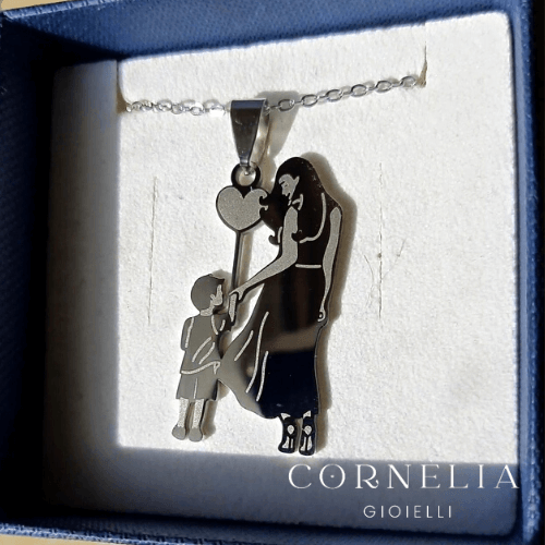 collana mamma figlio